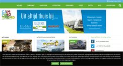 Desktop Screenshot of campingtrend.nl